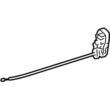 Mopar 55112160AA Lock Rod, Rear Passenger Side Mopar 55112160AA Lock Rod, Rear Passenger Side