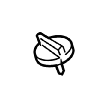 Dodge 6503823 Upper Cover Wing-Nut