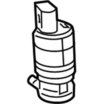 Ram 68081805AB Washer Pump