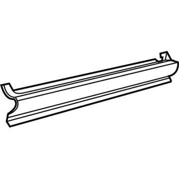 Ram 68095737AA Outer Rocker