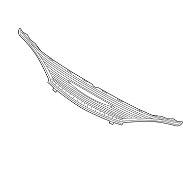 Chrysler 68228996AC Upper Grille