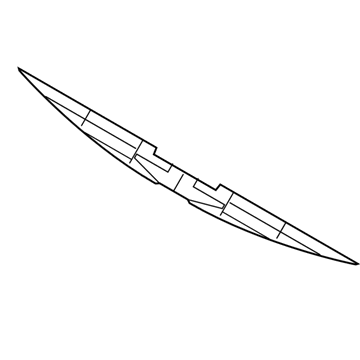 Chrysler Emblem - 68370946AA