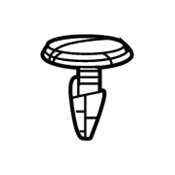 Chrysler 6508863AA Upper Grille Pin