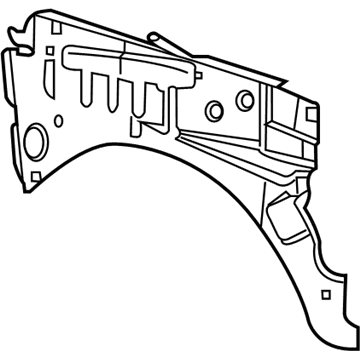 Dodge 55177018AP Inner Panel