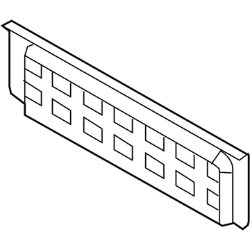 Ram 68031807AA Front Panel