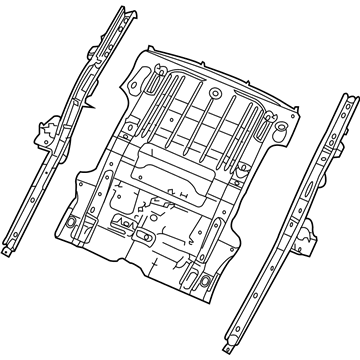 Jeep 55113090AL Floor Pan Assembly