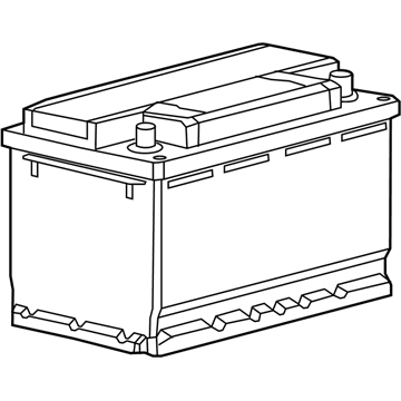 Chrysler BBH6F001AA Battery