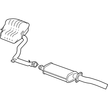 2007 Dodge Charger Muffler - 4578378AF