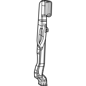 Jeep 68437977AA Side Duct