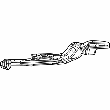 Jeep 68437975AB Floor Duct