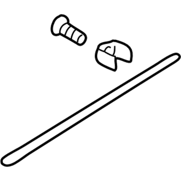 Chrysler MR647712 Side Molding