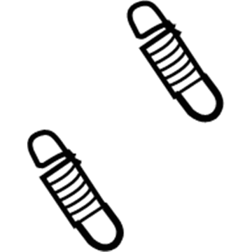 Jeep 5057466AA Tilt Spring