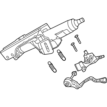 2008 Jeep Grand Cherokee Steering Column - 5057801AC