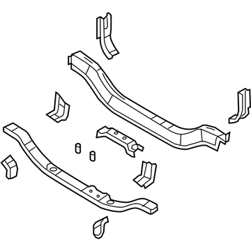 Jeep 5115402AH Lower Crossmember