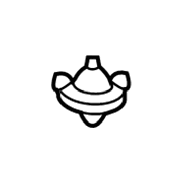 Dodge 68046178AA Visor Clip