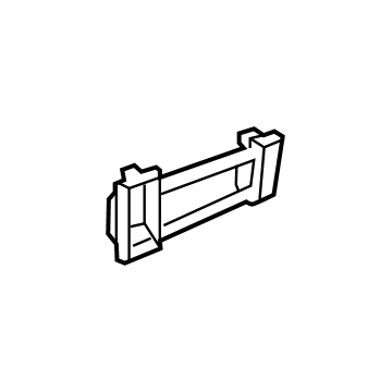 Mopar 5108111AC Handle Plate, Rear