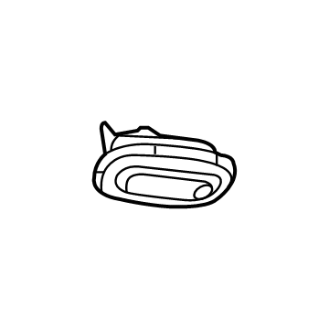 Mopar 1MG26DX9AB Coat Hook, Black