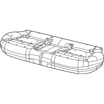 Jeep 68415461AB Seat Cushion Pad