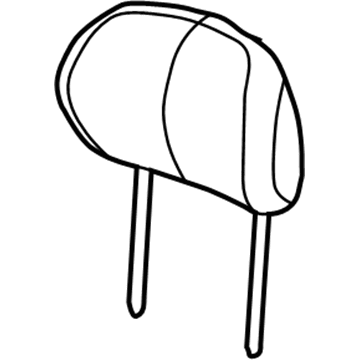 Jeep XP741DVAA Headrest