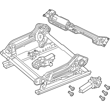 Chrysler 5138981AA Seat Adjuster