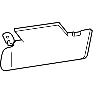 Jeep Sun Visor - 1AK81BD1AA