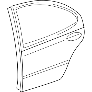 Chrysler 5003236AJ Door Shell