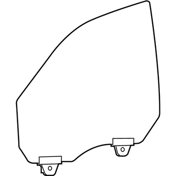 Jeep 68104584AC Door Glass