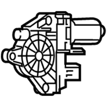 Jeep Window Motor - 68079282AB