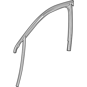 Jeep Cherokee Door Seal - 68442217AA