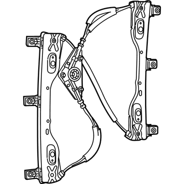 Jeep 68227255AB Window Regulator