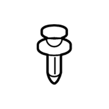 Dodge 6504521 Bumper Cover Retainer