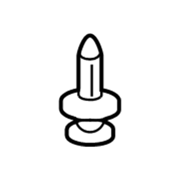 Dodge 4806110AA Bumper Cover Pin