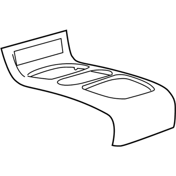 Dodge 1VP93BD1AA Bezel