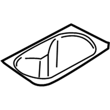 Dodge 1VQ69DX9AA Cup Holder