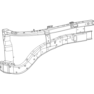Mopar 68600921AA Frame - Fender 68600921AA Mopar Frame - Fender Illustration 1 of 1