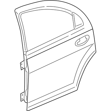 Chrysler 4814546AG Door Shell