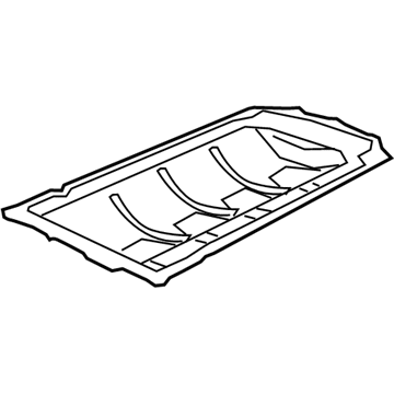 Ram 4893353AA Oil Pan Gasket