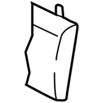 Mopar 5GP18RC3AD Seat Back, Gray, Rear