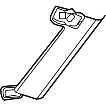 Chrysler 5KA02BDXAA Rear Header Trim