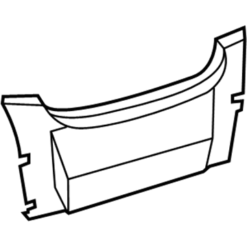 Chrysler 1BF35XDVAA Rear Trim Panel