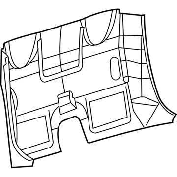 Chrysler 1BS61XDVAA Inner Panel