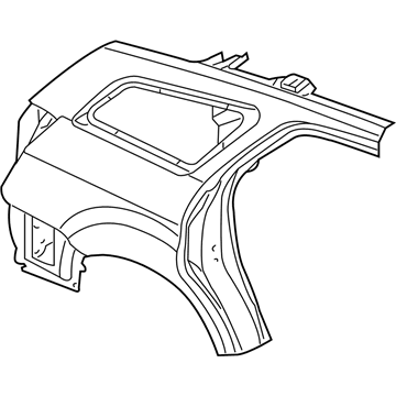 Dodge 5139158AJ Quarter Panel