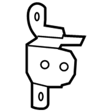 Jeep 5074257AB Upper Hinge