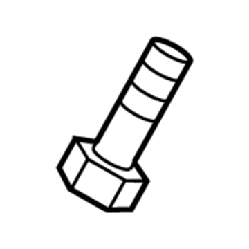 Dodge 6507608AA Mount Bracket Mount Bolt