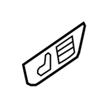 Mopar 1NK95DK2AB Outer Finish Panel Bezel, Beige, Driver Side