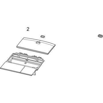 Jeep 6LG56TX7AF Storage Box