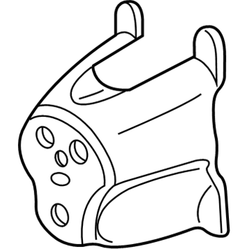 Jeep 55155933AC Spare Bracket