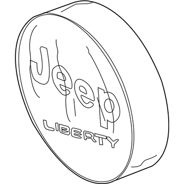 Jeep 82203729AC Spare Cover