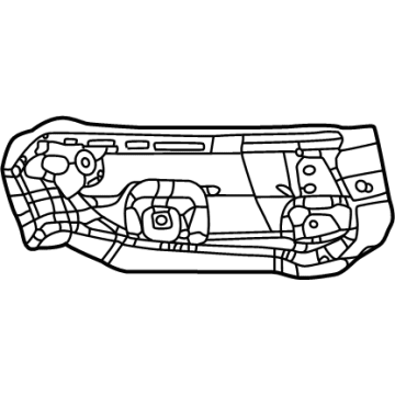 Jeep 68361012AB Tail Lamp Pocket