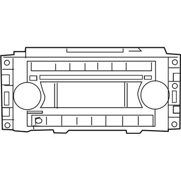 Chrysler 5064362AC AM/FM CD Cass